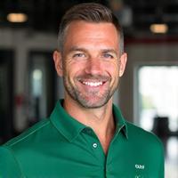 Mark Thompson, Certified Strength & Conditioning Specialist, a professional male fitness expert looking approachable.